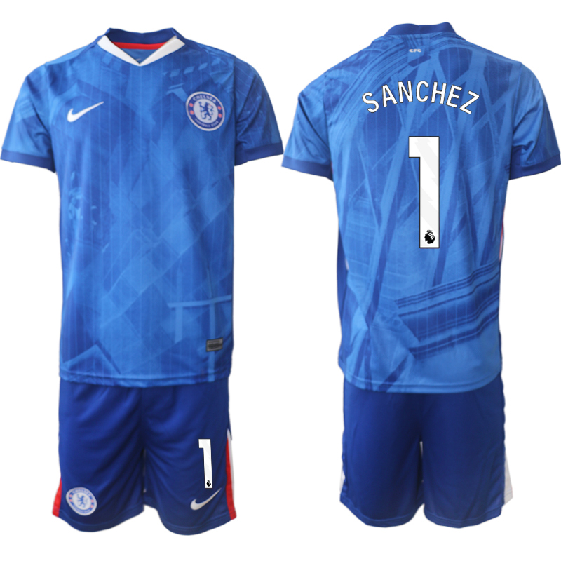 Men 2025-2026 Club Chelsea FC home Blue 1 Soccer Jersey
